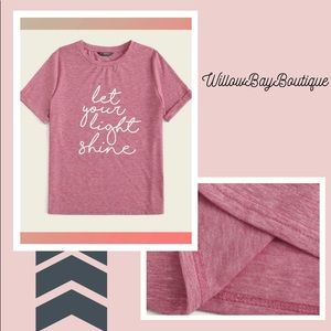 Let Your Light Shine Tee